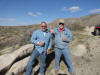 Rick and I on the mountain.