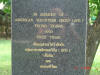 This monument is in a small old cemetary in Chiang Mai.  Remember, the AVG was also known as the 'Flying Tigers'.