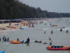 The beach north of Hua Hin in Cha Am.  Miles of beach but more for Thai's than us.  