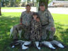 Scott, Kevin and Scott's son Derek.  They are like the modern day Conan.  They don't leave much alive when they're done.