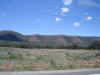 A view of the scenery on our drive back to our "campsite" in Santa Fe.
