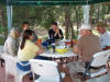 Sharon had a lavish luncheon on our last day.  Lots of fun