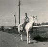 Mike McFadden at Pukwana, South Dakota,  August 16, 1958.                 