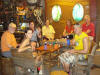 In the foreground, a new couple from Switzerland joined us at Charlie's.
