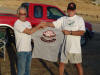 Joe Smith makes me an honorary member of the Ironworkers Motorcycle Club  "Endo"