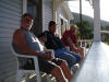 Me, Pete and Dan looking like old retired guys.