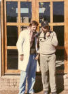 "Dr" Wade again, and Andy Langley, a friend and visitor to Ft. Freedom.